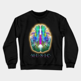 Music Brain Crewneck Sweatshirt